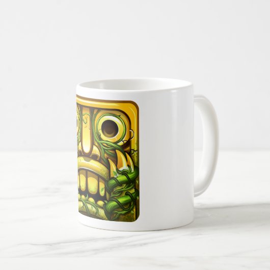 Tempel lassen 2 verlorene Dschungel-Tasse laufen Kaffeetasse (VorderseiteRechts)