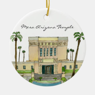 Tempel MESAs Arizona Keramikornament