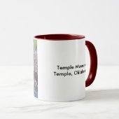 Tempel-Museums-Staats-Bank-Wandgemälde Tasse (VorderseiteRechts)