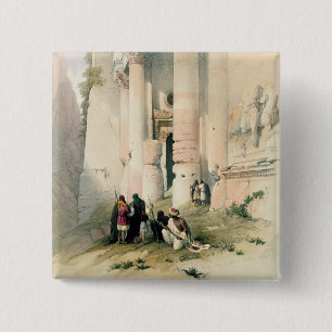 Tempel nannte EL Khasne, PETRA am 7. März 1839 pl Button
