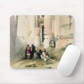 Tempel nannte EL Khasne, PETRA am 7. März 1839 pl Mousepad (Mit Mouse)