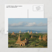 Tempel Postkarte (Vorne/Hinten)