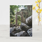 Tempel-Ruinen Karte (Gelbe Blume)