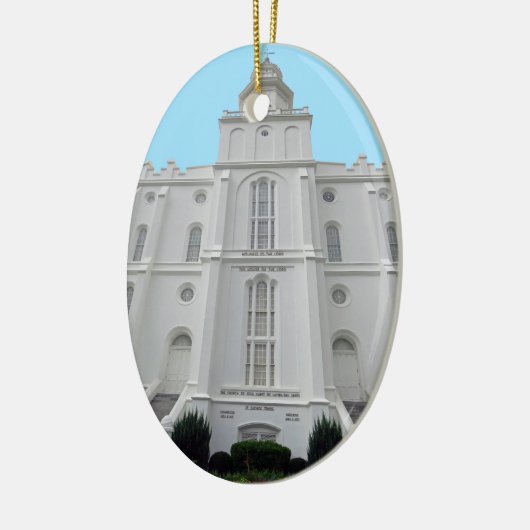 Tempel St George LDS Keramik Ornament (Links)