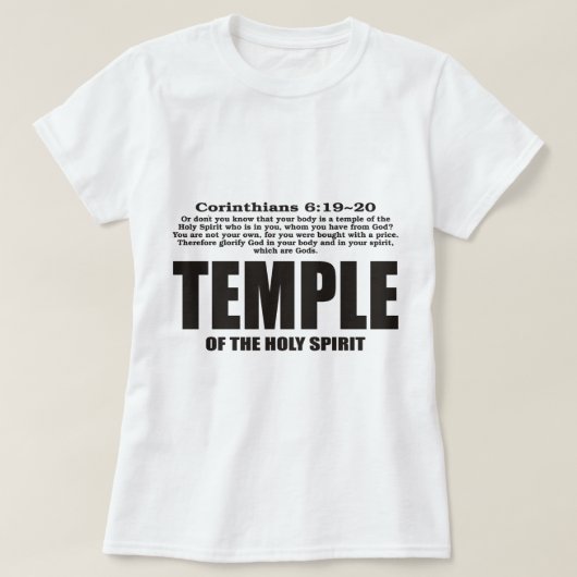 TEMPEL T-Shirt (Design vorne)