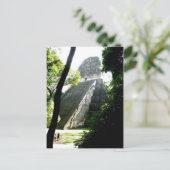 Tempel V, Tikal, Guatemala Postkarte (Stehend Vorderseite)