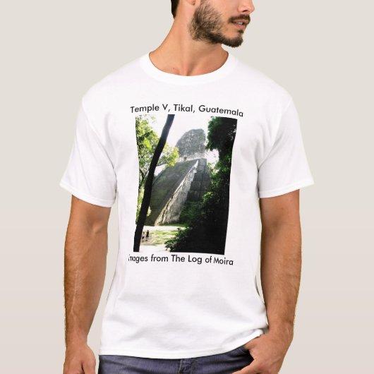Tempel V, Tikal, Guatemala T-Shirt (Vorderseite)