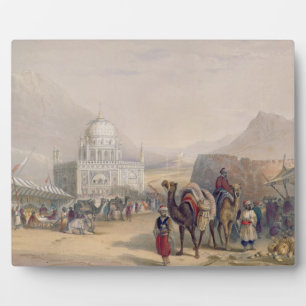 Tempel von 'Ahmed Shauh', König von Afghanistan, K Fotoplatte