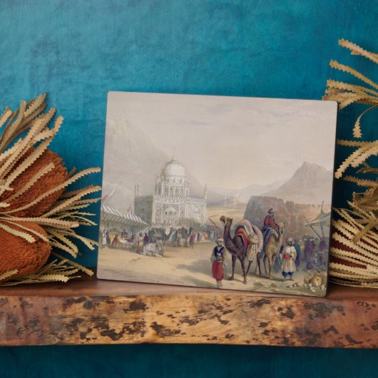 Tempel von 'Ahmed Shauh', König von Afghanistan, K Fotoplatte (Seite)