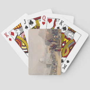 Tempel von 'Ahmed Shauh', König von Afghanistan, K Spielkarten