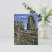 Tempel von Angkor in Kambodscha Postkarte (Stehend Vorderseite)