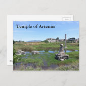Tempel von Artemis Postcard Postkarte (Vorne/Hinten)