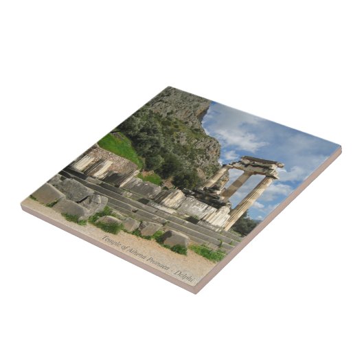 Tempel von Athena Pronaea - Delphi Fliese (Seite)