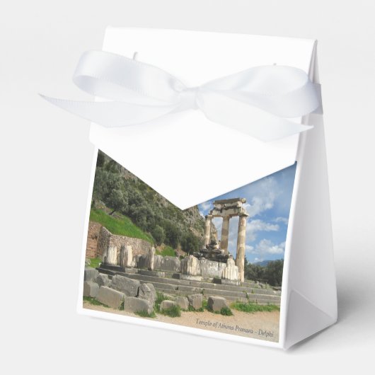 Tempel von Athena Pronaea - Delphi Geschenkschachtel (Vorderseite)