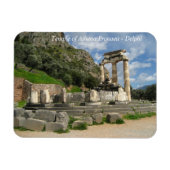 Tempel von Athena Pronaea - Delphi Magnet (Horizontal)