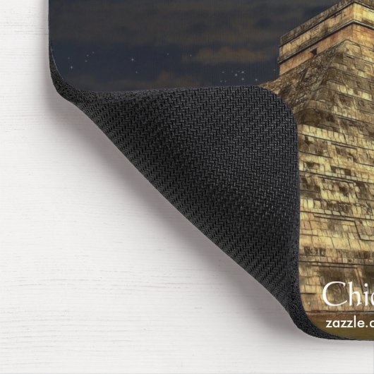 Tempel von Chichen Itza 2012 Mayan Mousepad (Ecke)