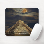 Tempel von Chichen Itza 2012 Mayan Mousepad (Mit Mouse)