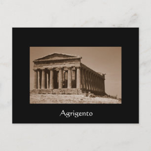 Tempel von Concordia Postkarte
