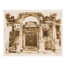 Tempel von Hadrian, Ephesus POSTER