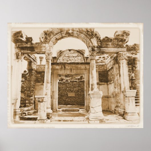 Tempel von Hadrian, Ephesus POSTER (Vorne)