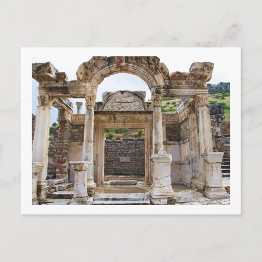 Tempel von Hadrian, Ephesus Postkarte (Vorderseite)