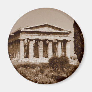 Tempel von Hera Magnet