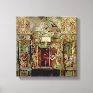 Tempel von Janus, 1630s Leinwanddruck