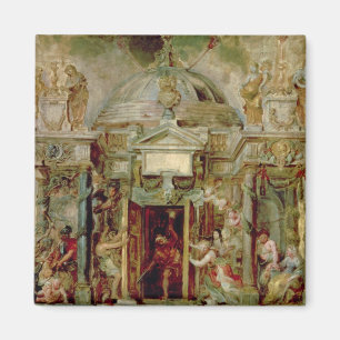 Tempel von Janus, 1630s Magnet