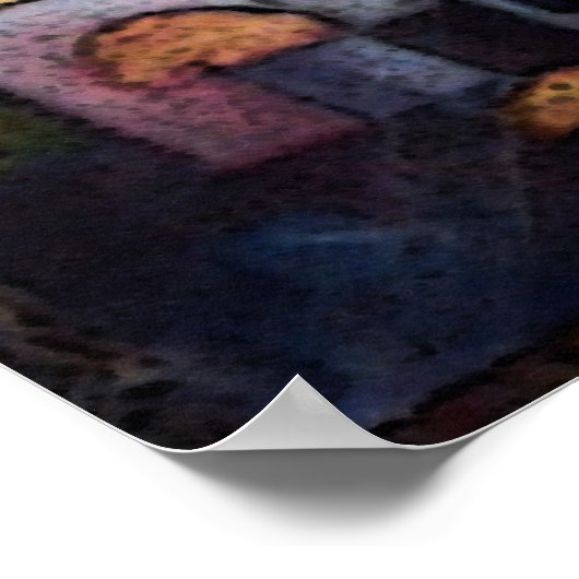 Tempel von Jerusalem Poster (Ecke)