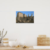 Tempel von Luxor, Luxor, Ägypten Wüste Poster (Küche)