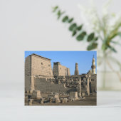 Tempel von Luxor, Luxor, Ägypten Wüste Postkarte (Stehend Vorderseite)
