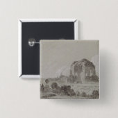 Tempel von Minerva Medici, Rom, 1754 (zeichnend Button (Vorne & Hinten)