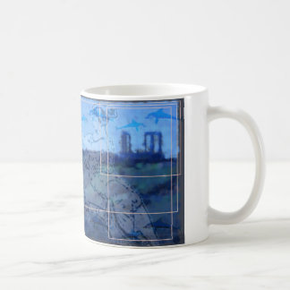 Tempel von Poiseidon bei Sounio Kaffeetasse