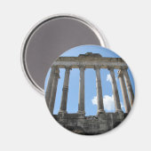 Tempel von Saturn - Anfang des 4. Jahrhunderts v.  Magnet (Vorderseite/Rückseite)