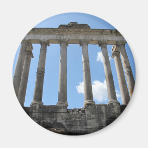 Tempel von Saturn - frühes 4. Jahrhundert BC Magnet