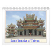 Tempel von Taiwan Kalender (Titelbild)