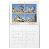 Tempel von Taiwan Kalender (Mär 2027)