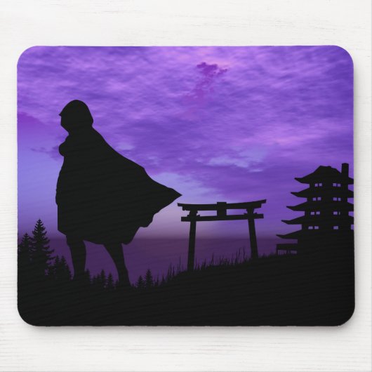 Tempel-Wächter Mousepad (Vorne)