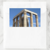 Tempel Zeus Rechteckiger Aufkleber (Tasche)