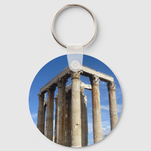 Tempel Zeus Schlüsselanhänger (Vorderseite)