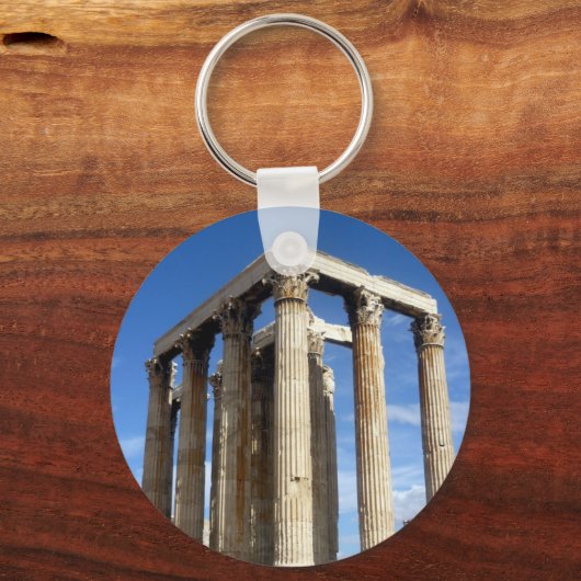 Tempel Zeus Schlüsselanhänger (Vorderseite)