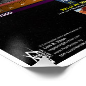 Tempelabomination des Entwurzelungsmusters Poster (Ecke)