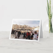 Tempelberg, Altstadt von Jerusalem, Israel Karte (Vorderseite)