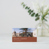 Tempelberg, Jerusalem Agent Business Card Visitenkarte (Stehend Vorderseite)