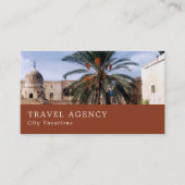 Tempelberg, Jerusalem Agent Business Card Visitenkarte (Vorderseite)