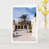 Tempelberg, Portrait Jerusalem Karte (Gelbe Blume)