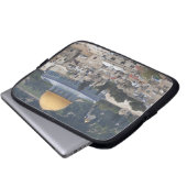Tempelberg und Felsendom Laptopschutzhülle (Vorne Knopf)