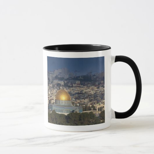 Tempelberg und Felsendom, Morgengrauen Tasse (Rechts)