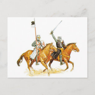 Tempelbrüder Postkarte