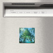 Tempelburg des geheimen Jadethrons Magnet (In Situ (Geschirrspüler))